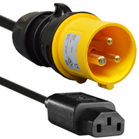 IEC 60309 (4h) 15 Amp 125 Volt Detachable Cord Set